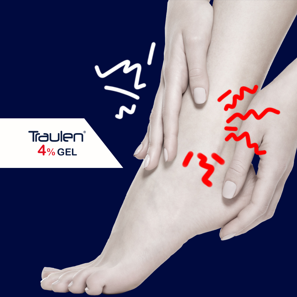 distorsione caviglia - Traulen
